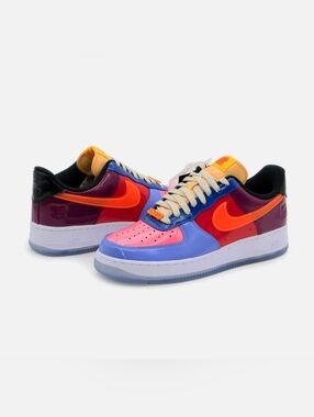Nike Air Force 1 Low SP Undefeated Multi-Patent Total Orange, Size 9.5